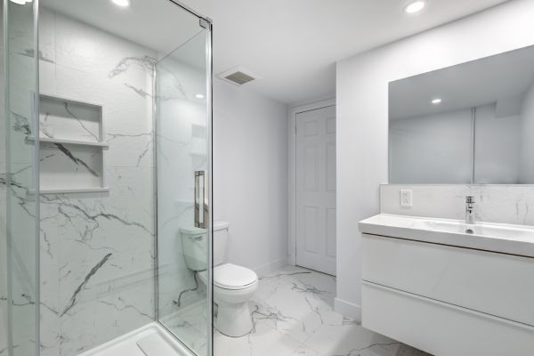 Basement Bathroom Installation in Lewisville