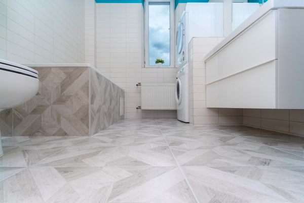 Bathroom Floor Remodeling in Lewisville