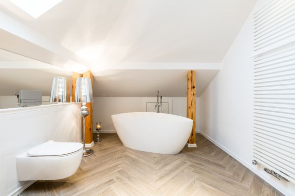 Attic Bathroom Renovation in Lewisville
