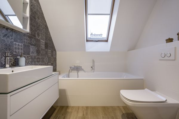 Attic Bathroom Construction in Lewisville