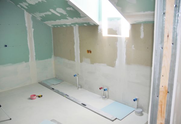 Attic Bathroom Remodeling in Lewisville